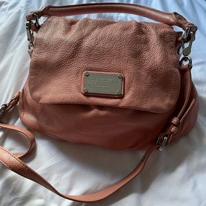 Rose Leather Marc by MJ Classic Leather Bag